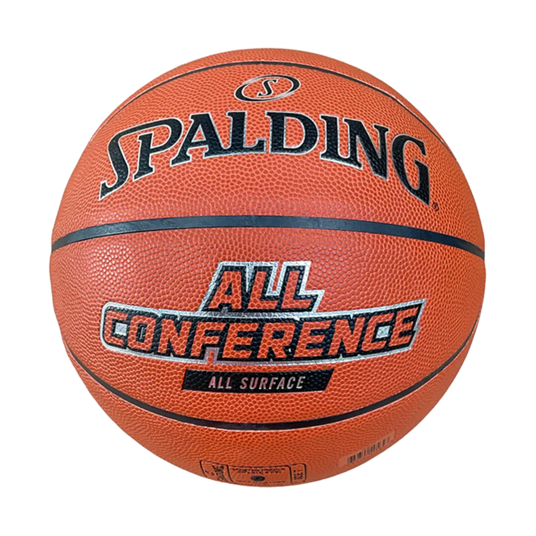 BALON BASKET # 7 SPALDING CUERO ALL CONFERENCE