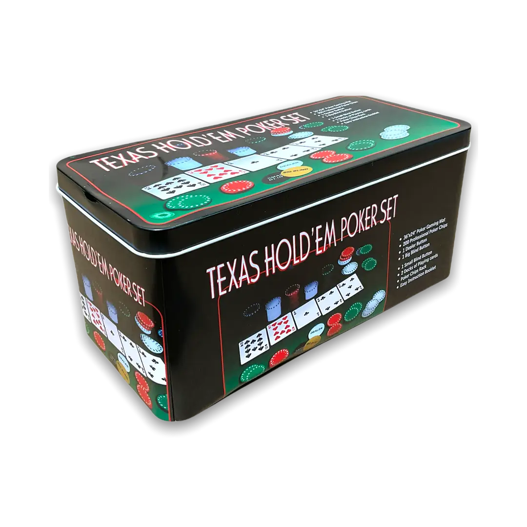 JUEGO CARTAS POKER 200 FICHAS