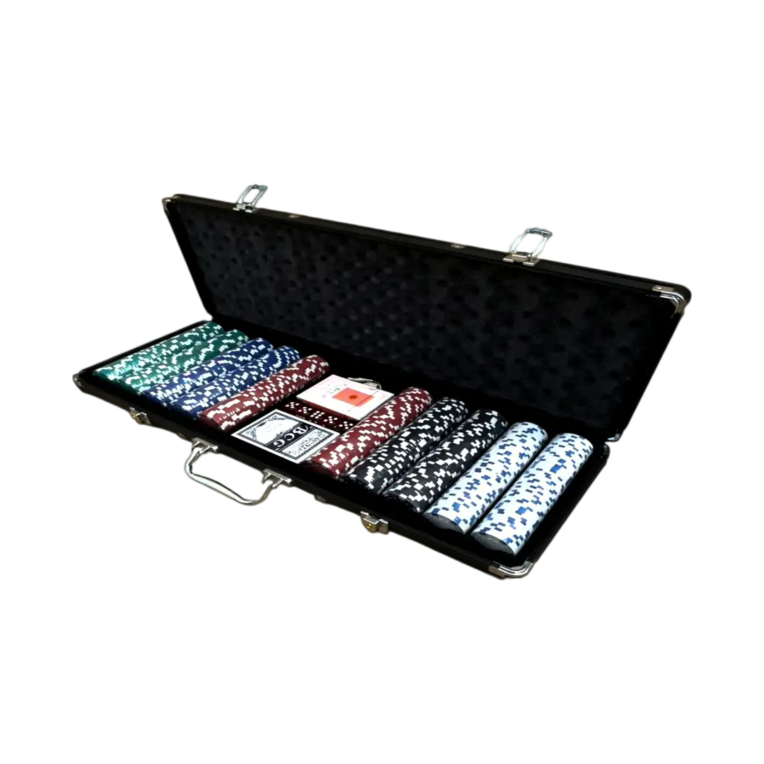 JUEGO CARTAS POKER 500 FICHAS