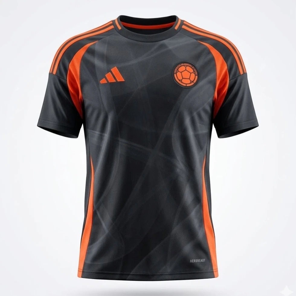 CAMISETA COLOMBIA DE VISITANTE PARA NIÑOS