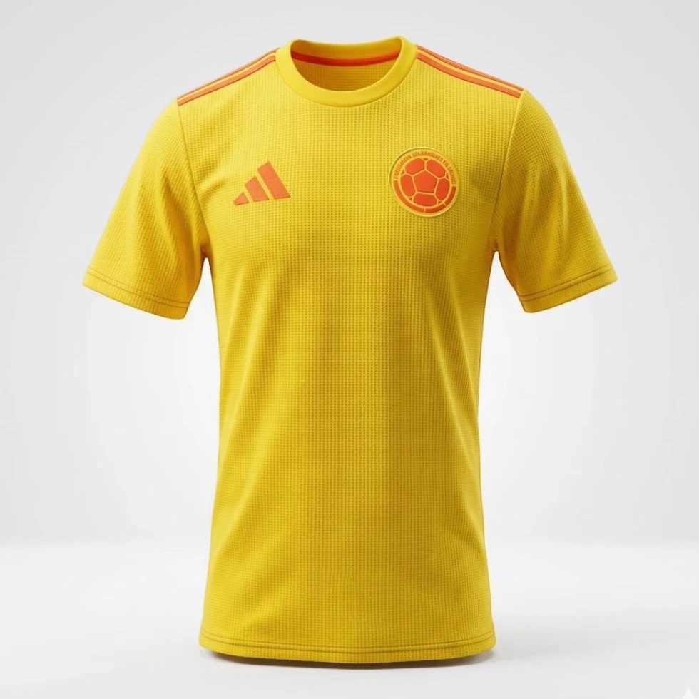 CAMISETA COLOMBI VERSIÓN HINCHA PARA NIÑOS