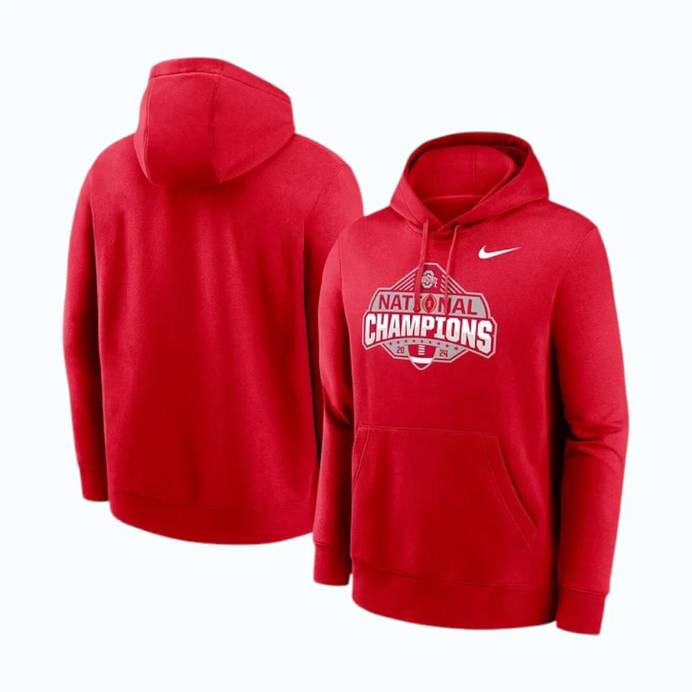 BUZO CAPOTERO NIKE OHIO STATE BUCKEYES CHAMPIONS